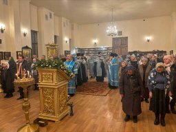 Канун праздника Введения во храм Пресвятой Богородицы